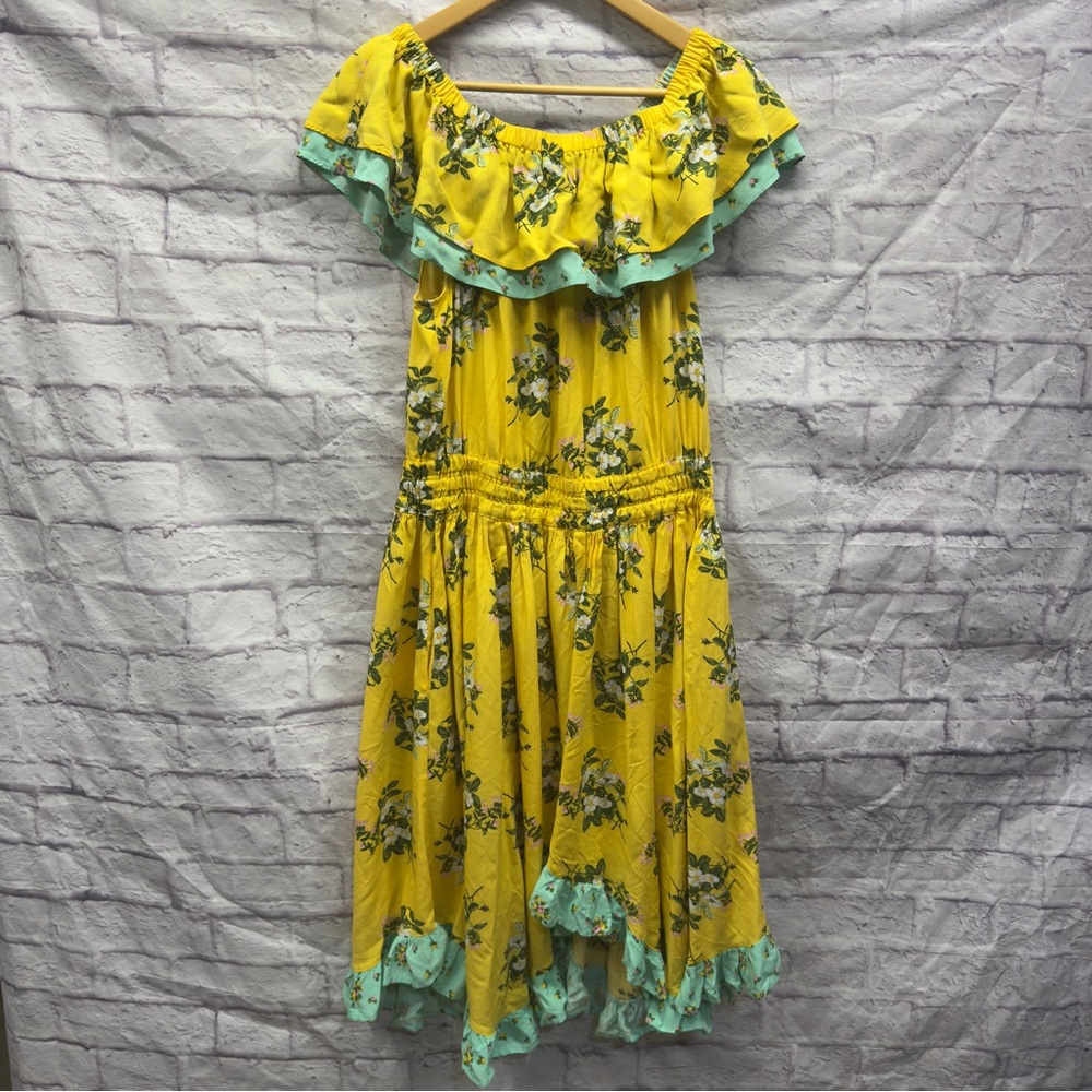 Matilda Jane Hooked On A Feeling Floral Dress Size Large